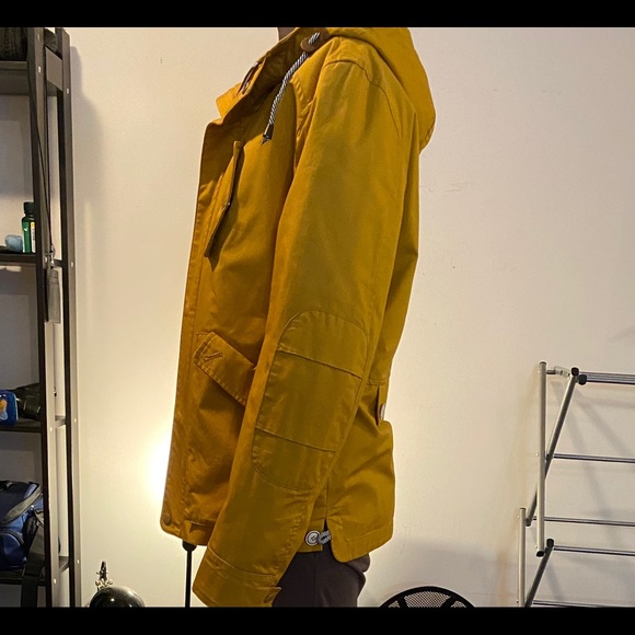 L’UOMO Yellow Rain Coat - Picture 2 of 4